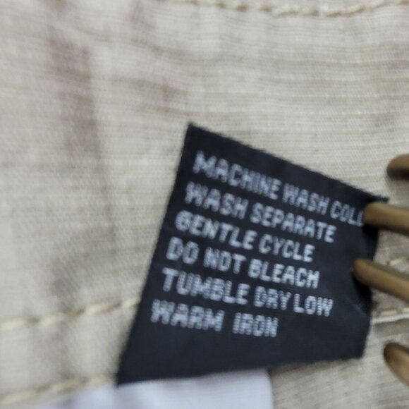 NEW Architect Shorts Mens 38 Tan Khaki Cargo Beige Pockets Long 100% Cotton NWT - Picture 11 of 15